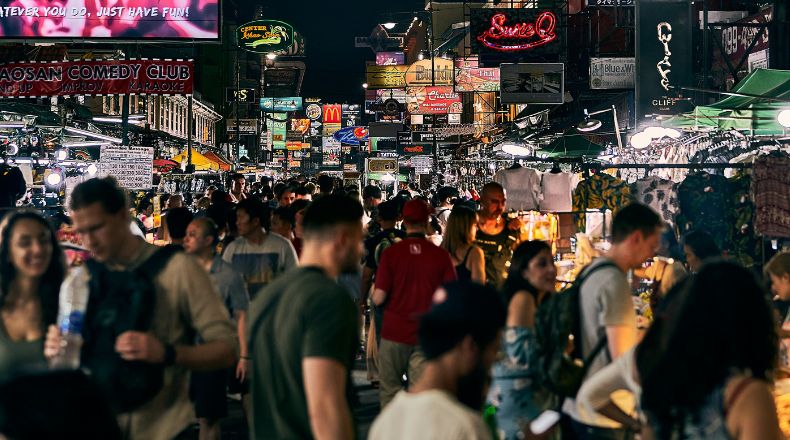 Khao San Road.